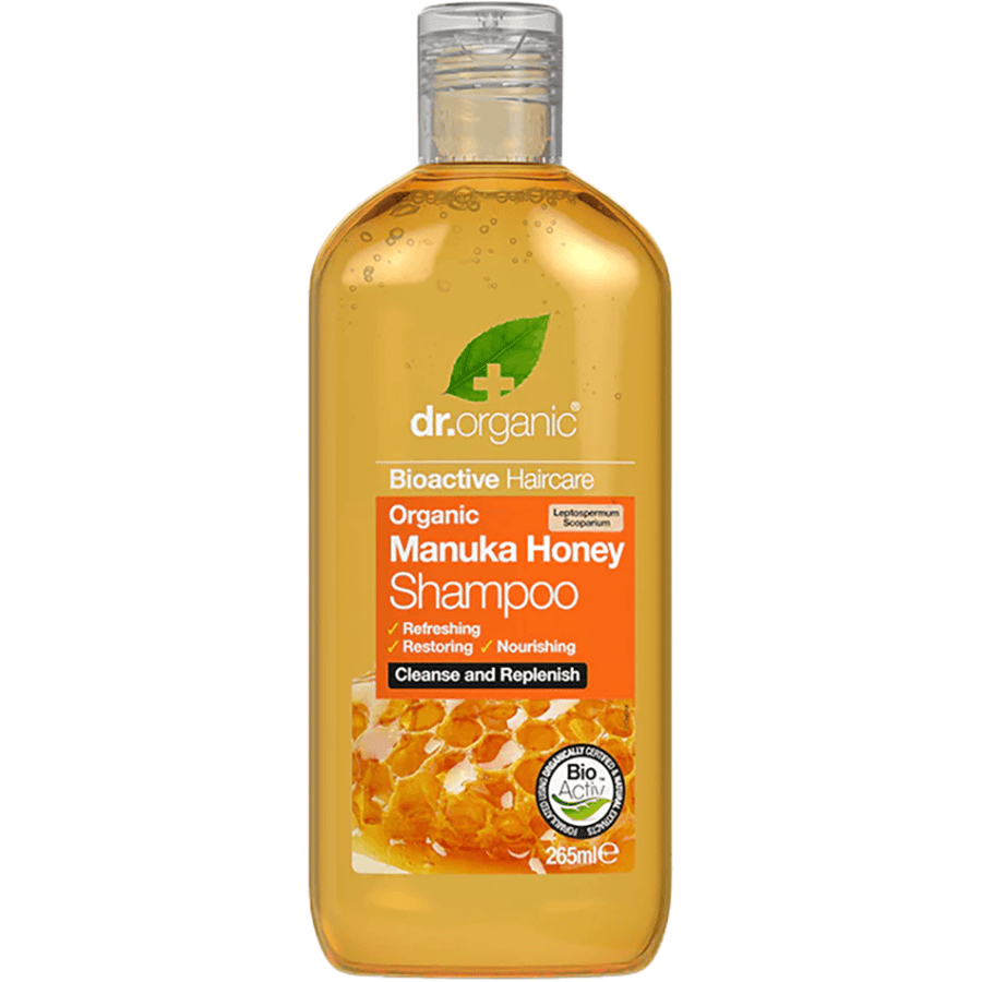 شامبو دكتور اورجيناك بالعسل 265 ملي - Dr.Organic Manuka Honey Shampoo 265 Ml