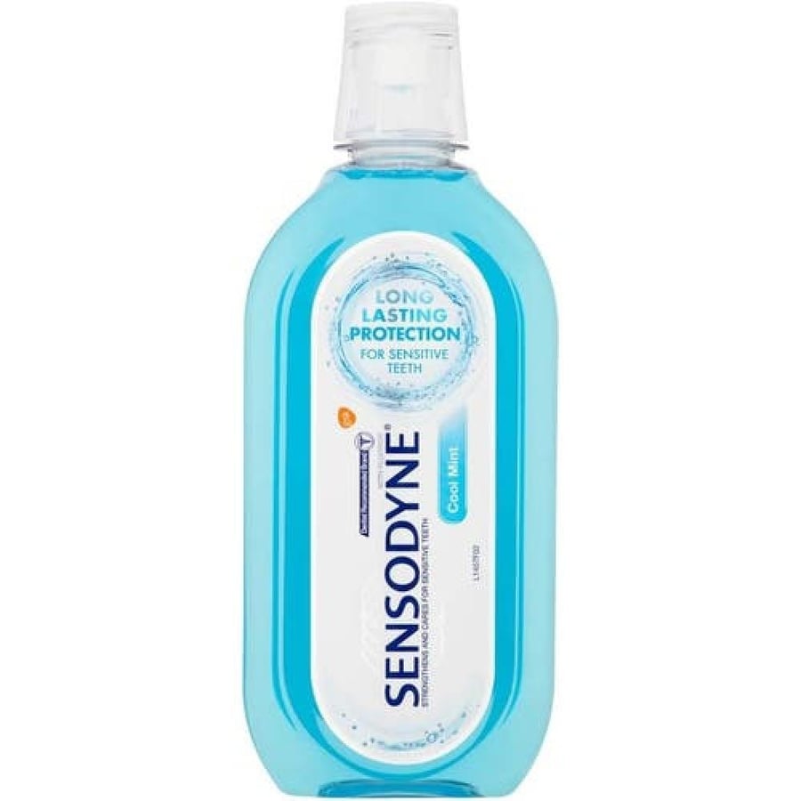 غسول الفم سنسوداين بنكهة النعناع المنعش 500 مل - Sensodyne Cool Mint Mouthwash 500 ml