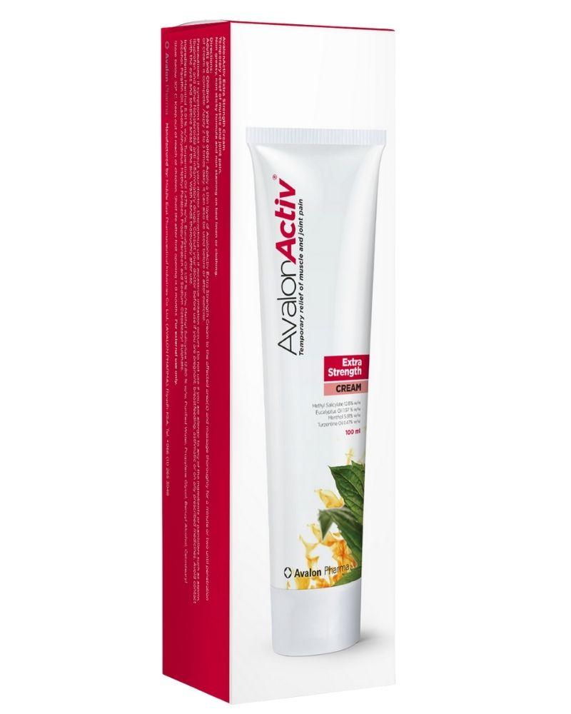 كريم أفالون أكتيف المسكن للألم فائق القوة  50 مل - Avalon Active Extra Strength Muscle Pain Cream 50 ml