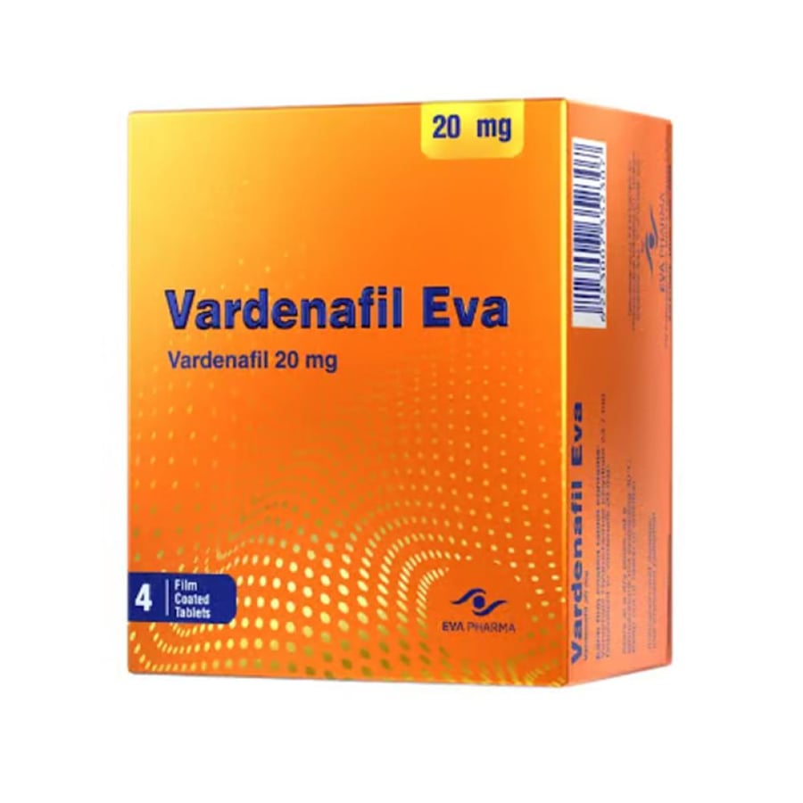 فاردينافيل ايفا 20 مجم 4 قرص - Vardenafil Eva 20mg 4 tabs.