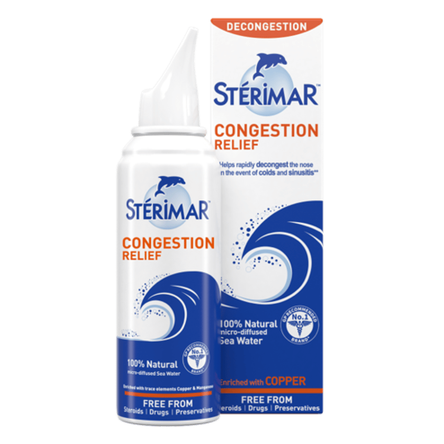 Sterimar Blocked Nose Adult & Children Hypertonic Nasal Spray 100ml