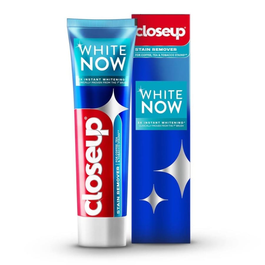 معجون أسنان كلوس اب وايت ناو مزيل البقع  ٧٥ مل - Closeup White Now Toothpaste Stain Remover 75 ml