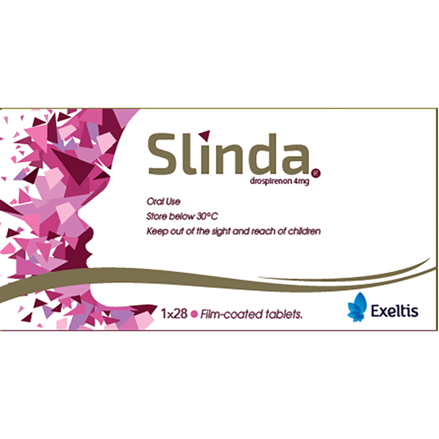 سليندا 4 مجم 28 قرص - Slinda 4 mg 28 Tablet