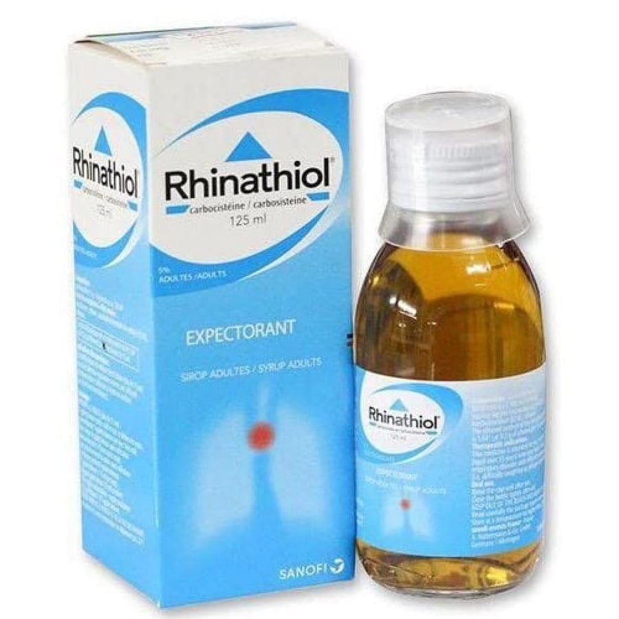 ريناتيول شراب 125 مل للكبار - Rhinathiol Expectorant Carbocisteine 5% Adult Syrup 125 ml