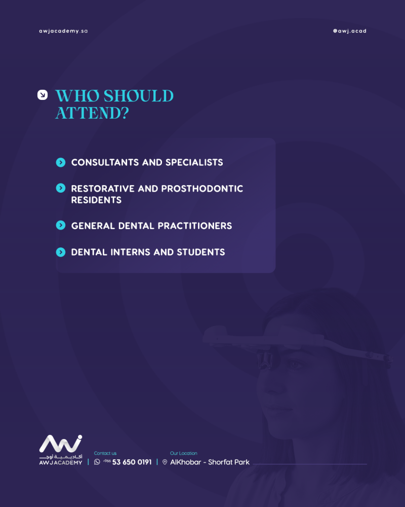 Advanced Course in Digital Workflow for Esthetic Dental Veneers