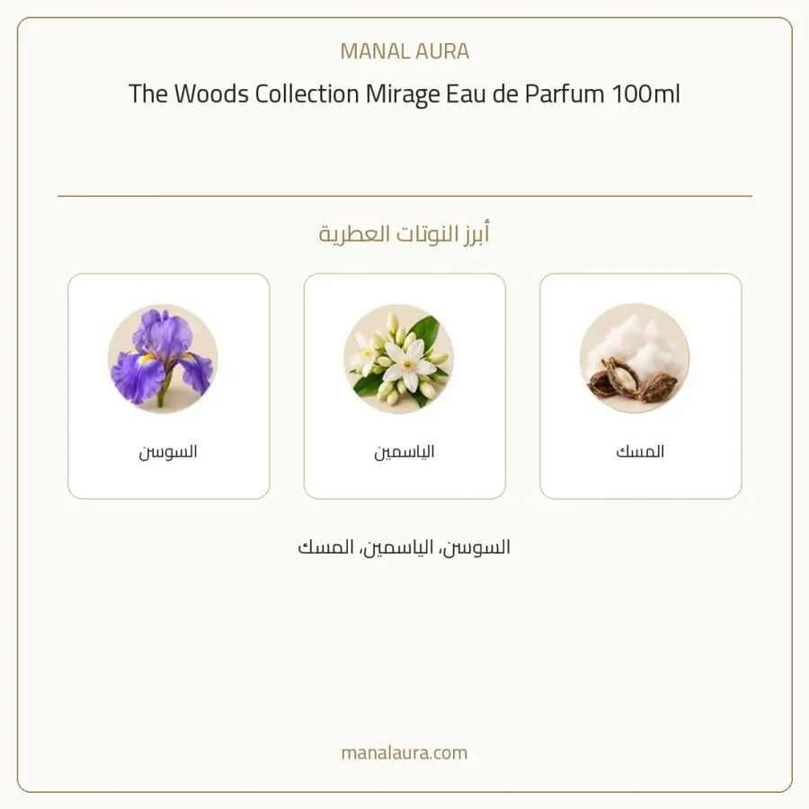 ذا وودز كوليكشن عطر ميراج أو دو بارفيوم - عطري - للجنسين - 100 مل