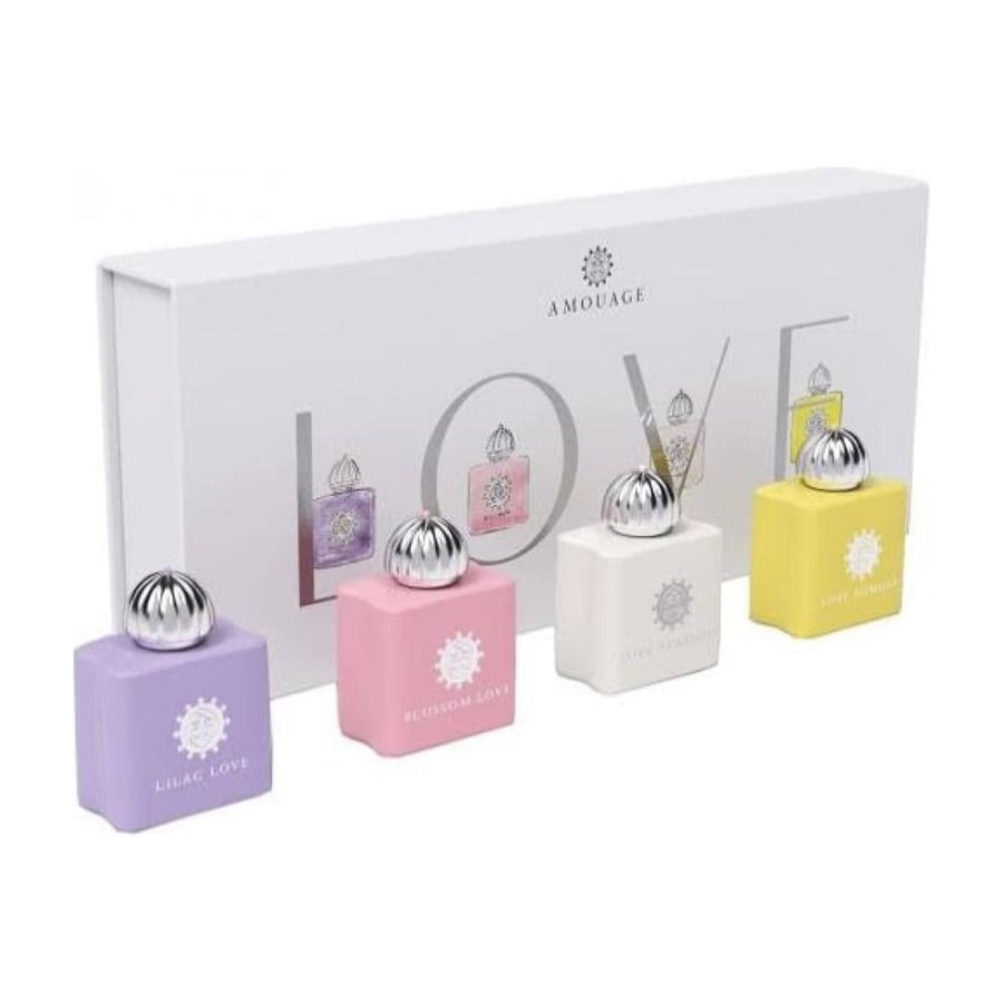 طقم عطور عطور ميني بوكس أمواج مجموعة لوف سكرت جاردن 4 7 للنساء 50 مل Secret Garden Miniature Set