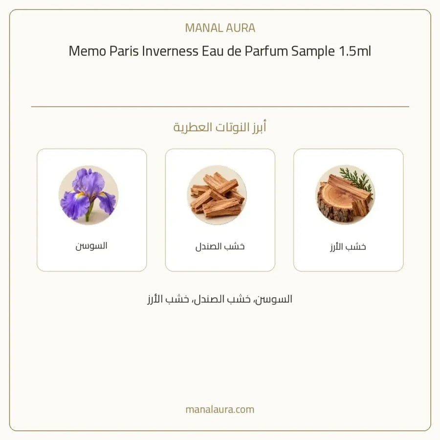 ميمو باريس عينة عطر ميمو اينفيرنس أو دو بارفيوم - عطري - للجنسين - 1.5 مل