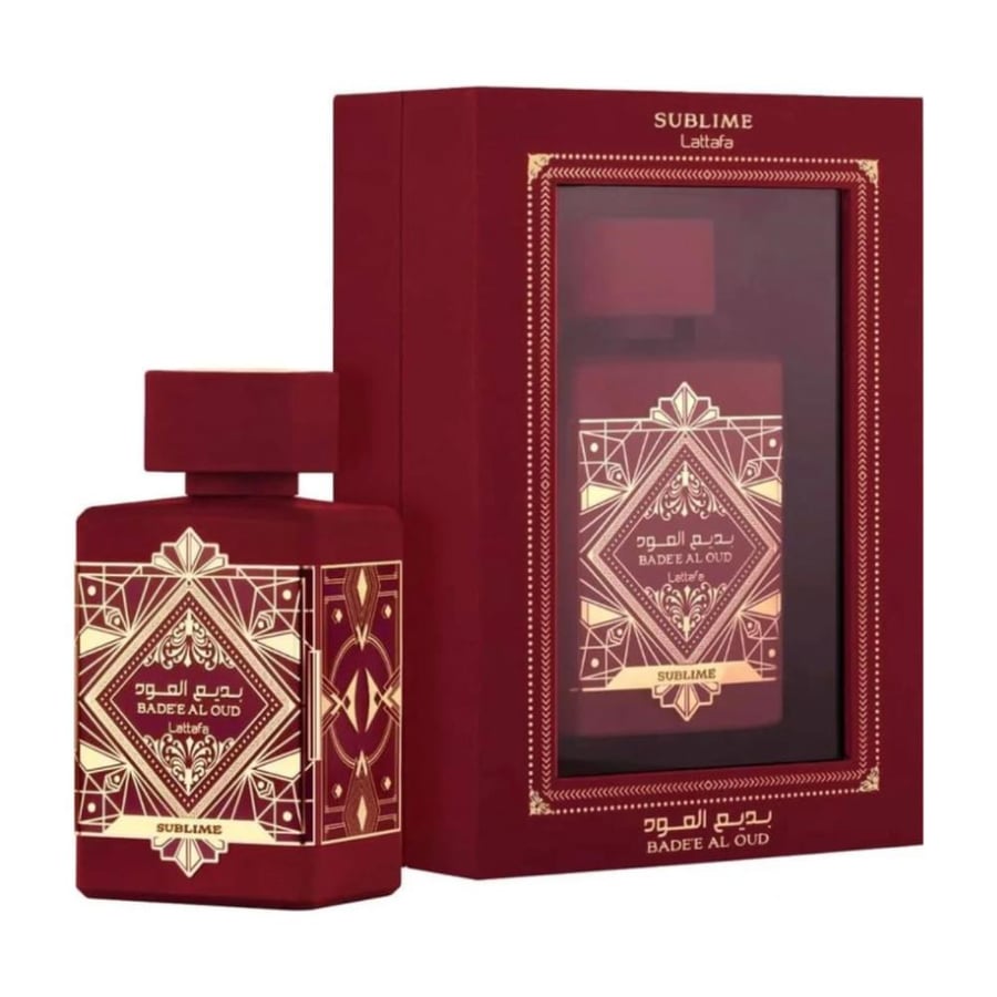 عطر لطافة بديع العود سوبليم للجنسين أو دو بارفيوم 100 مل