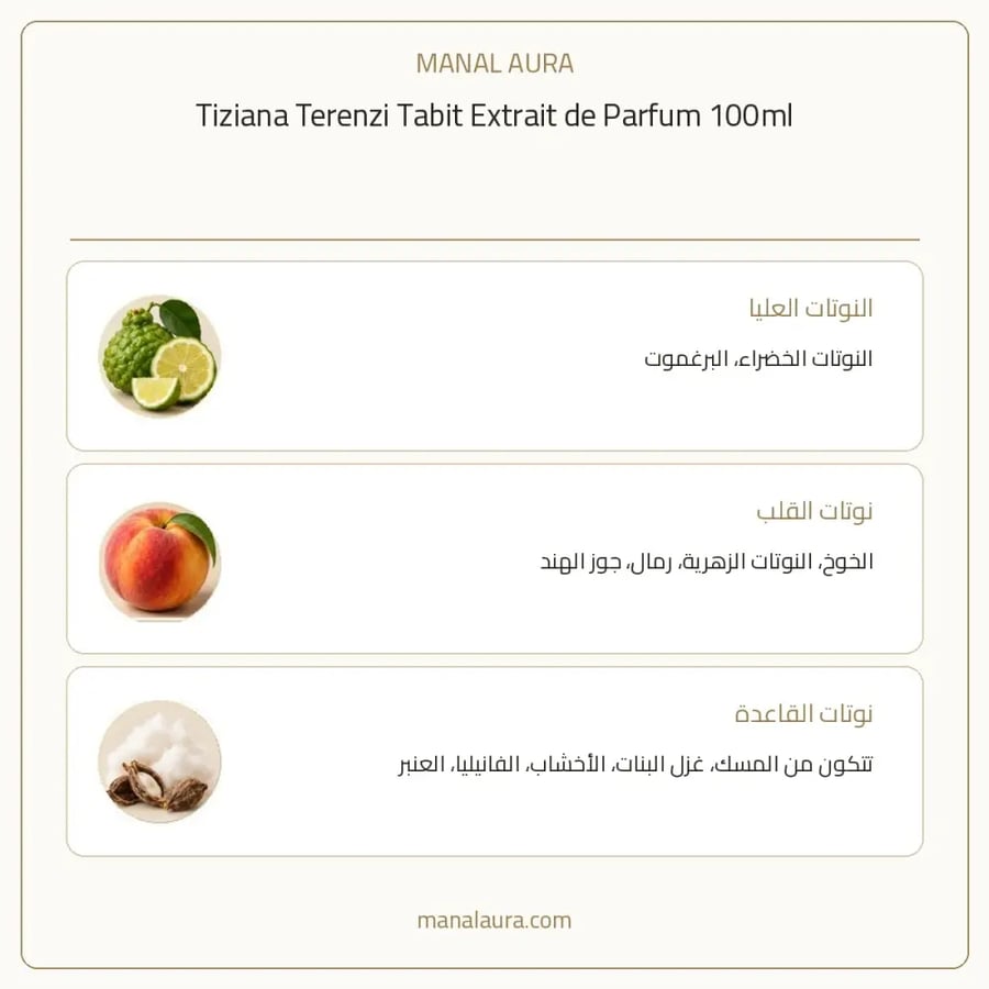 تيزيانا تيرينزي عطر تابيت اكسترايت دو إكستريت دو بارفيوم - زهري خشبي - للجنسين - 100 مل