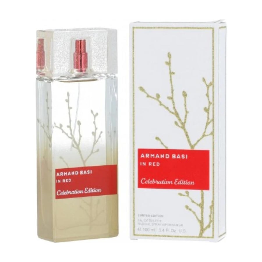 عطر ارماند باسي الابيض ان رد Celebration Edition للنساء أو دو تواليت 100 مل