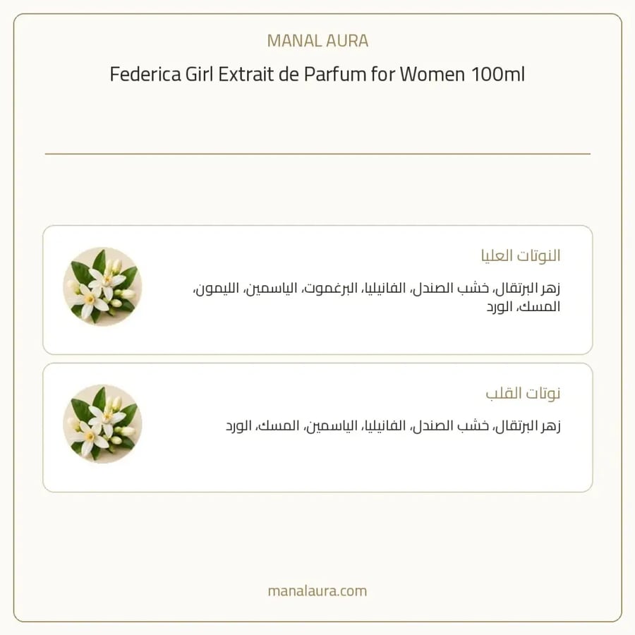 فيدريكا جيرل بارفيوم - زهري - للنساء - 100 مل