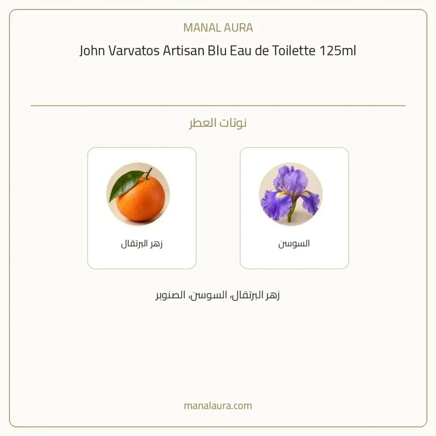 جون فارفاتوس عطر ارتيزان بلو أو دو تواليت - عطري - للرجال - 125 مل