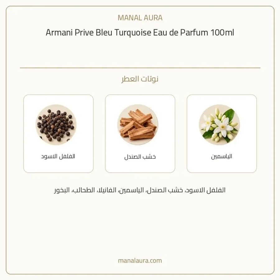 جورجيو أرماني عطر ارماني برايف بلو توركواز أو دو بارفيوم - شرقي حار - للجنسين - 100 مل