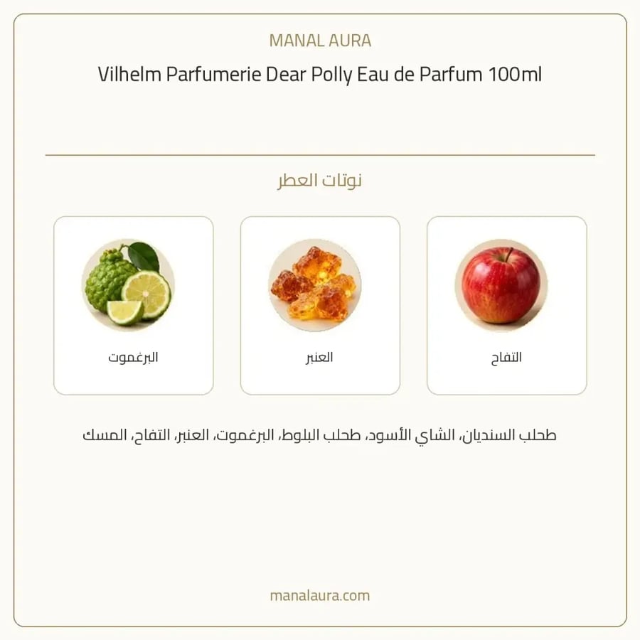 فيلهلم بارفوميري عطر دير بولي من فيلهلم بارفيوميريي أو دو بارفيوم - عنبر - للجنسين - 100 مل