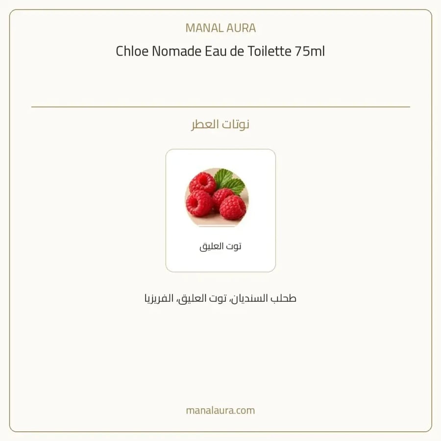 كلوي عطر نوماد أو دو تواليت - زهري - للنساء - 75 مل