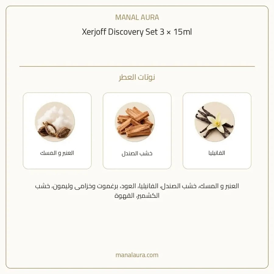 زيرجوف عطر عطور ديسكفري 3 زيرجوف أو دو بارفيوم - شرقي خشبي عطري - للجنسين - 15 مل