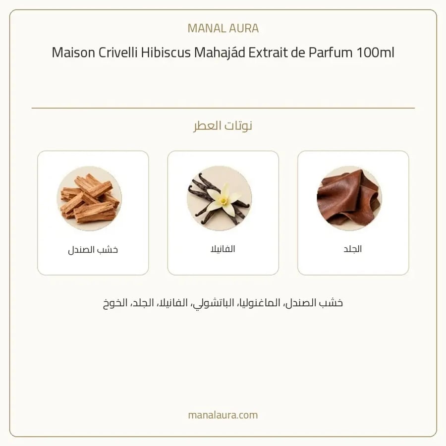 ميزون كريفلي عطر هيبيسكوس مهاجاد اكسترايت دو بارفيوم - شرقي عطري - للجنسين - 100 مل