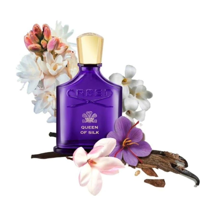 كريد عطر كوين اوف سيلك من كريد أو دو بارفيوم - زهري خشبي عطري - للجنسين - 75 مل