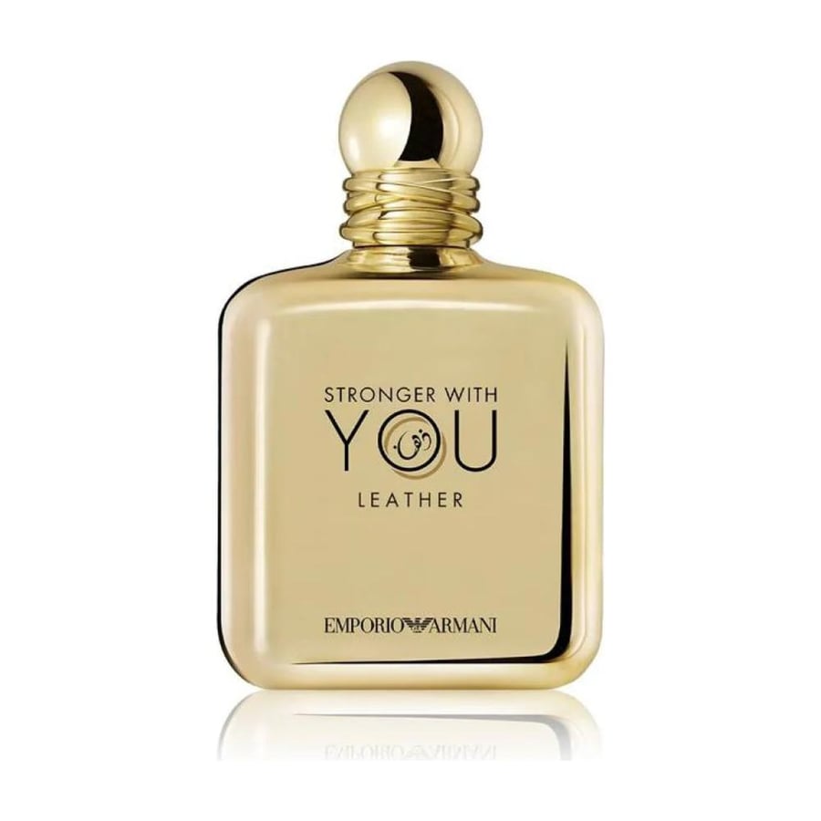 عطر ارماني سترونجر ويذ يو ليذر للرجال أو دو بارفيوم 100 مل
