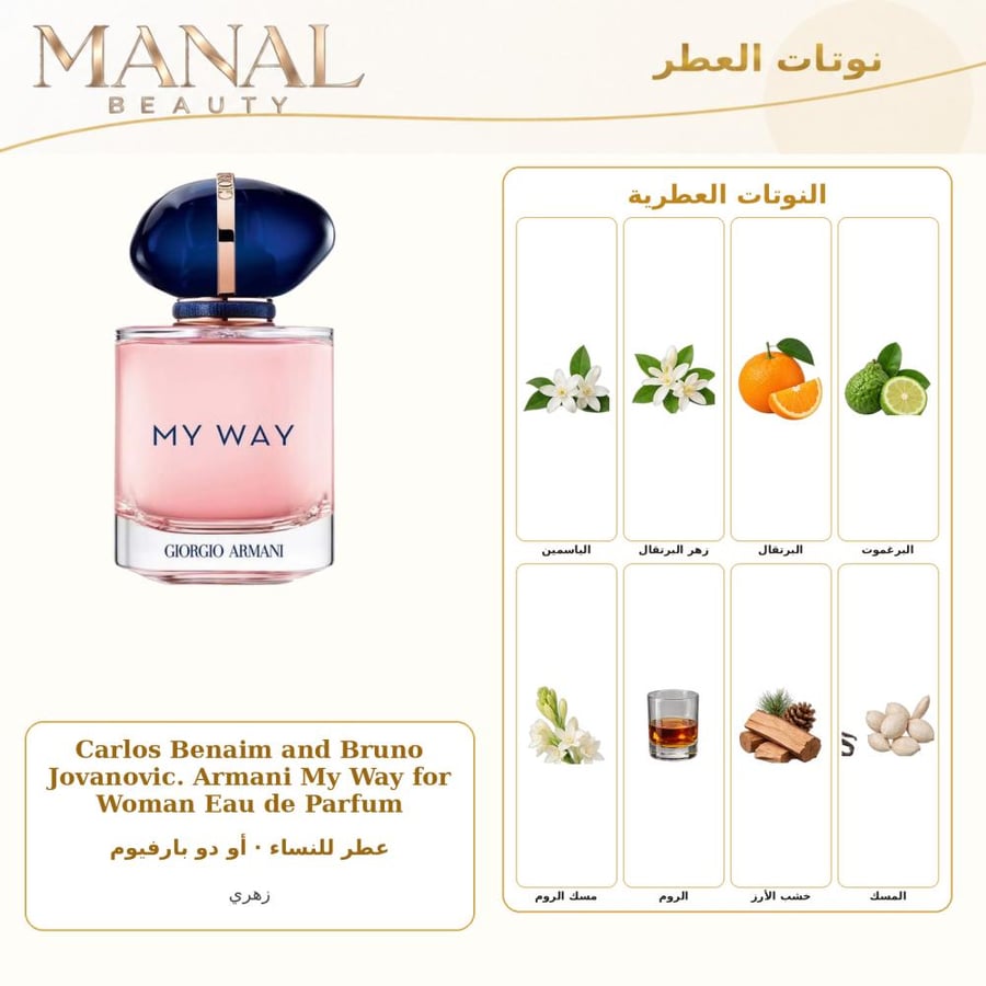 جورجيو أرماني عطر ارماني ماي واي أو دو بارفيوم - زهري - للنساء - 50 مل