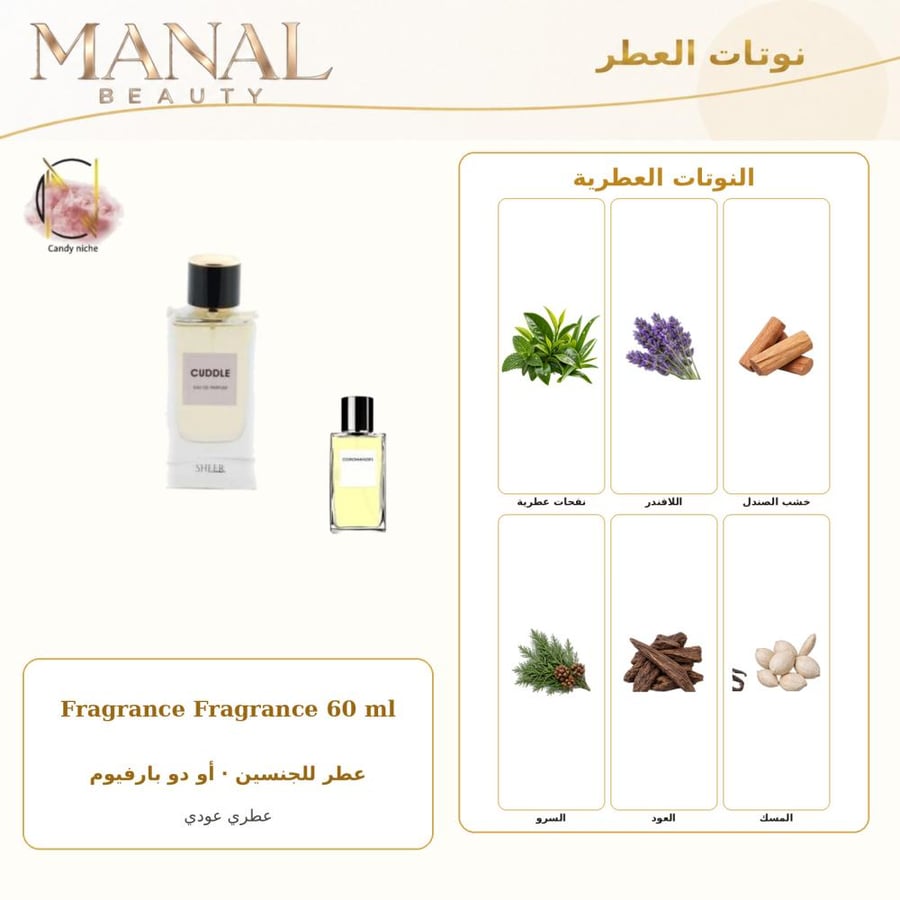كودل من شير أو دو بارفيوم - عطري - للجنسين - 60 مل