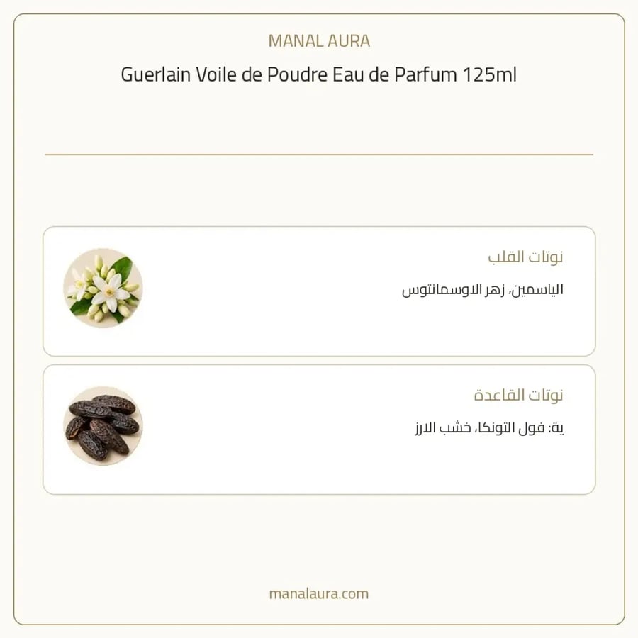 غيرلان عطر فويل دي بودر أو دو بارفيوم - عطري - للجنسين - 125 مل