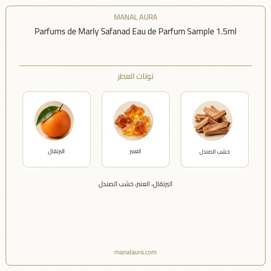 بارفامز دي مارلي عينة عطر مارلي سافاناد أو دو بارفيوم - عطري - للنساء - 1.5 مل
