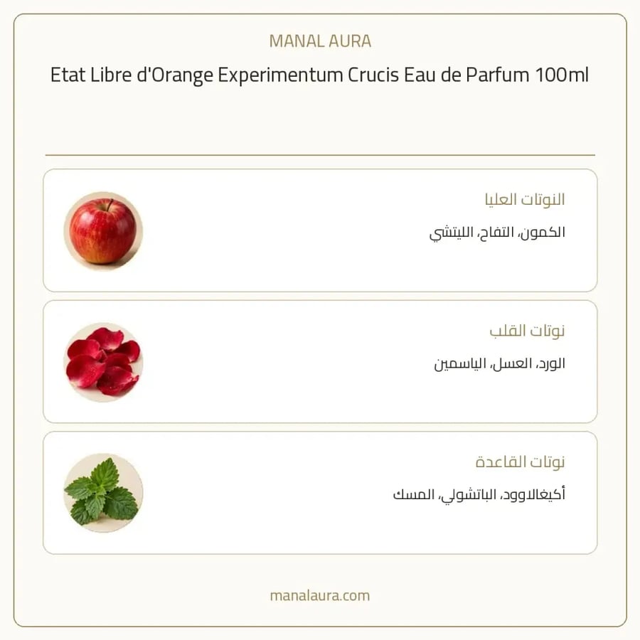 إيتات ليبر دورانج عطر دي اورانج اكسبيريمينتام كروسيس أو دو بارفيوم - خشبي عطري - للجنسين - 100 مل