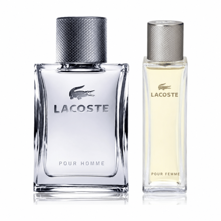 طقم عطور ثنائي لك وله من لاكوست للنساء