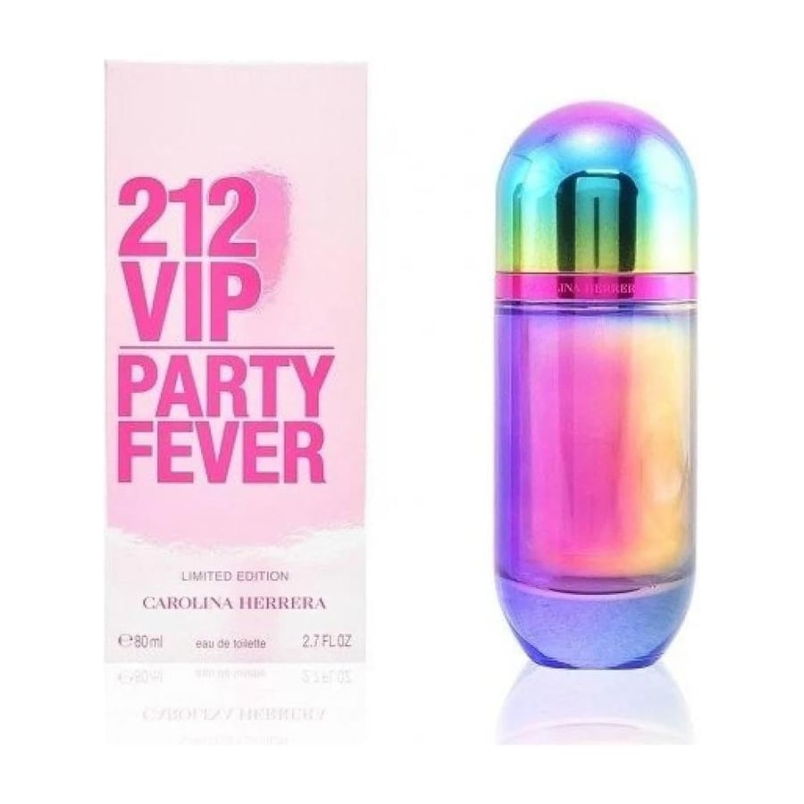 عطر كارولينا هيريرا 212 VIP بارتي فيفر ليميتد ايديشن للنساء أو دو بارفيوم 80 مل