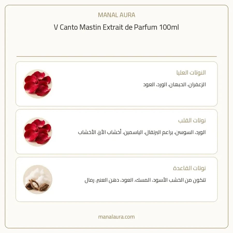 كانتو عطر ماستن اكسترايت دو إكستريت دو بارفيوم - شرقي حار - للجنسين - 100 مل