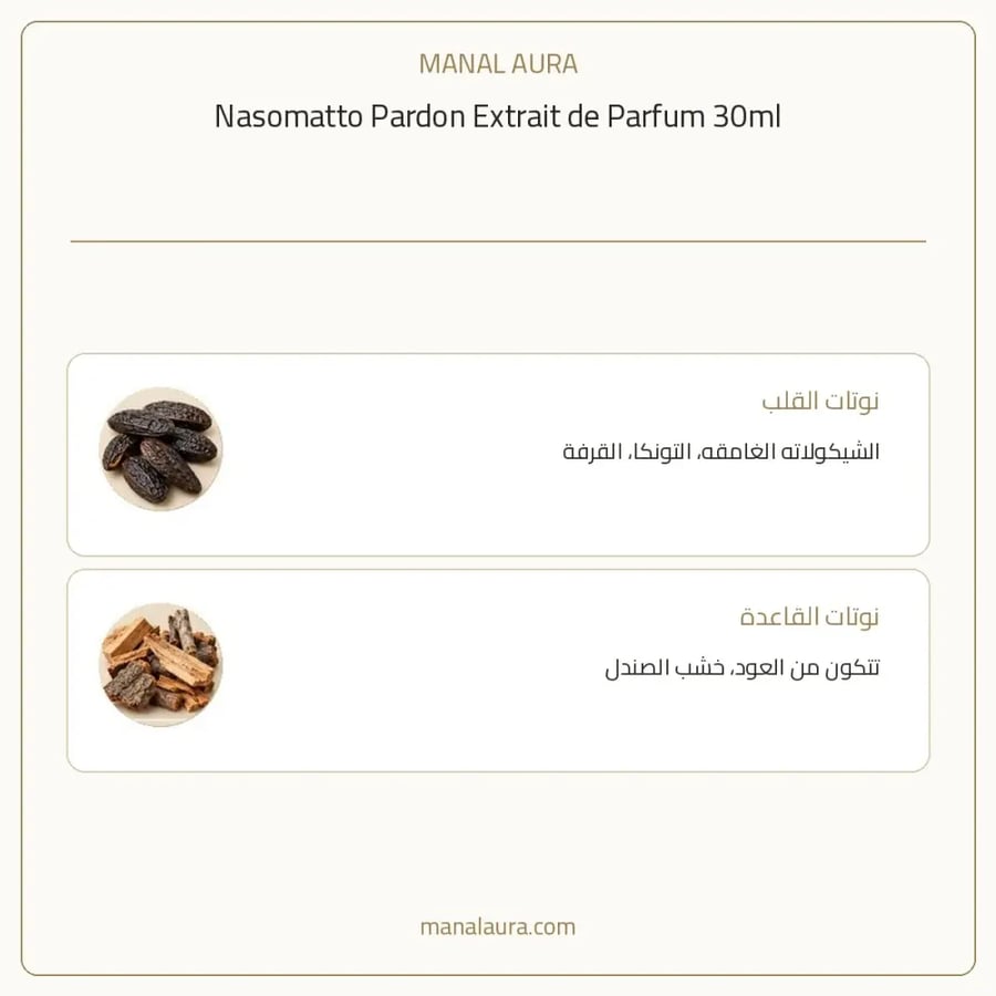 ناسوماتو عطر باردون اكسترايت دو إكستريت دو بارفيوم - شرقي خشبي - للرجال - 30 مل