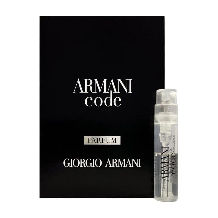 عينة عطر ارماني كود للرجال بارفيوم 1 2 مل