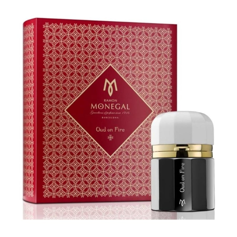 عطر عود ان فاير من رامون مونيغال ملoud on fire ramon monegal 50 للجنسين 50 مل