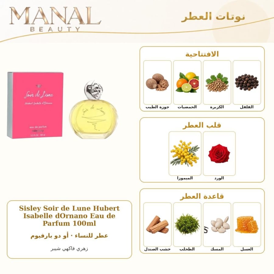 سيسلي باريس عطر سوار دو لون أو دو بارفيوم - تشيبر زهري - للنساء - 100 مل