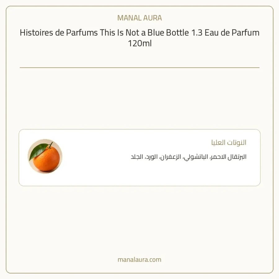 هيستوار دو بارفام عطر ذيس إيز نوت أبلو بوتيل1.3 / أو دو بارفيوم - زهري عطري - للجنسين - 120 مل