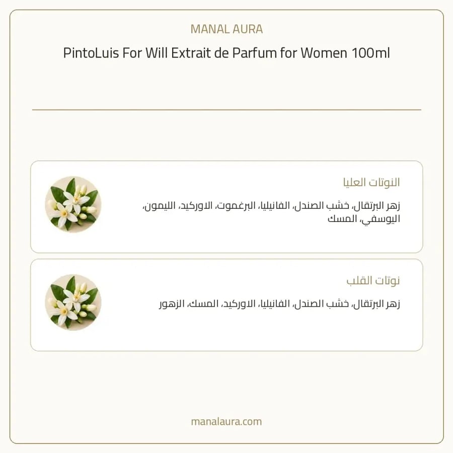 بينتو لويس فور وويل بارفيوم - عطري - للنساء - 100 مل