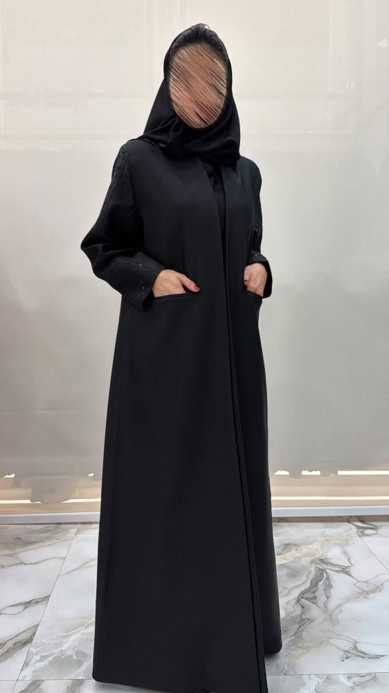 Luxury blazer with embroidery, Harry crystal sleeves