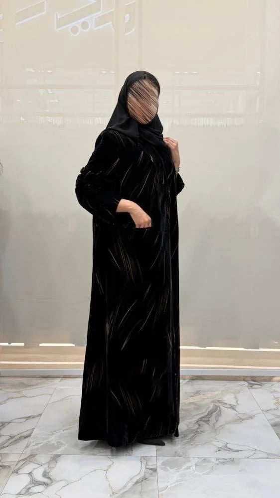 بليزر برنت بقماش مخمل مقلم