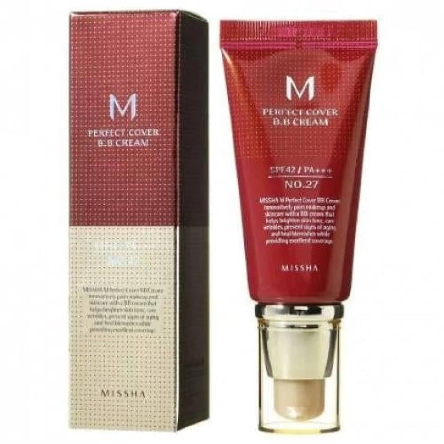 BB cream foundation perfect from Missha level 27