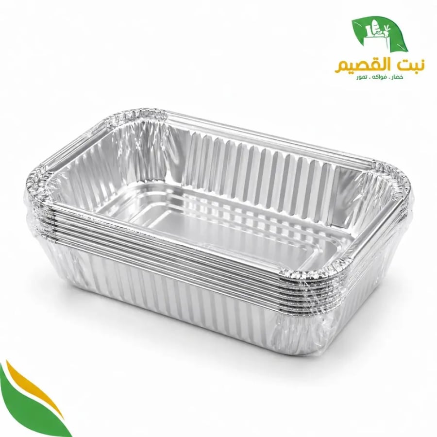 صحن قصدير صغير