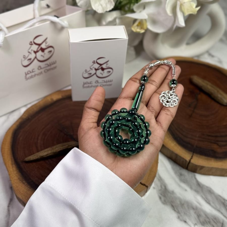 بكلايت اخضر خيط اسود B16