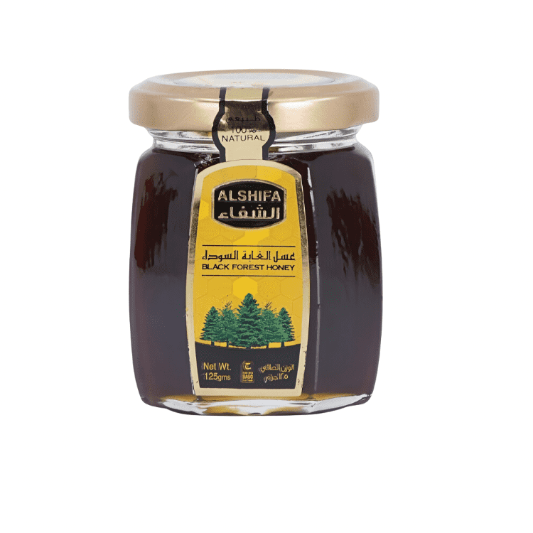 عسل الغابة السوداء من الشفاء 125جرام