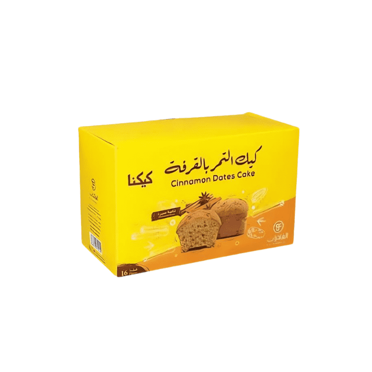 كيك بالتمر والقرفة من كيكنا