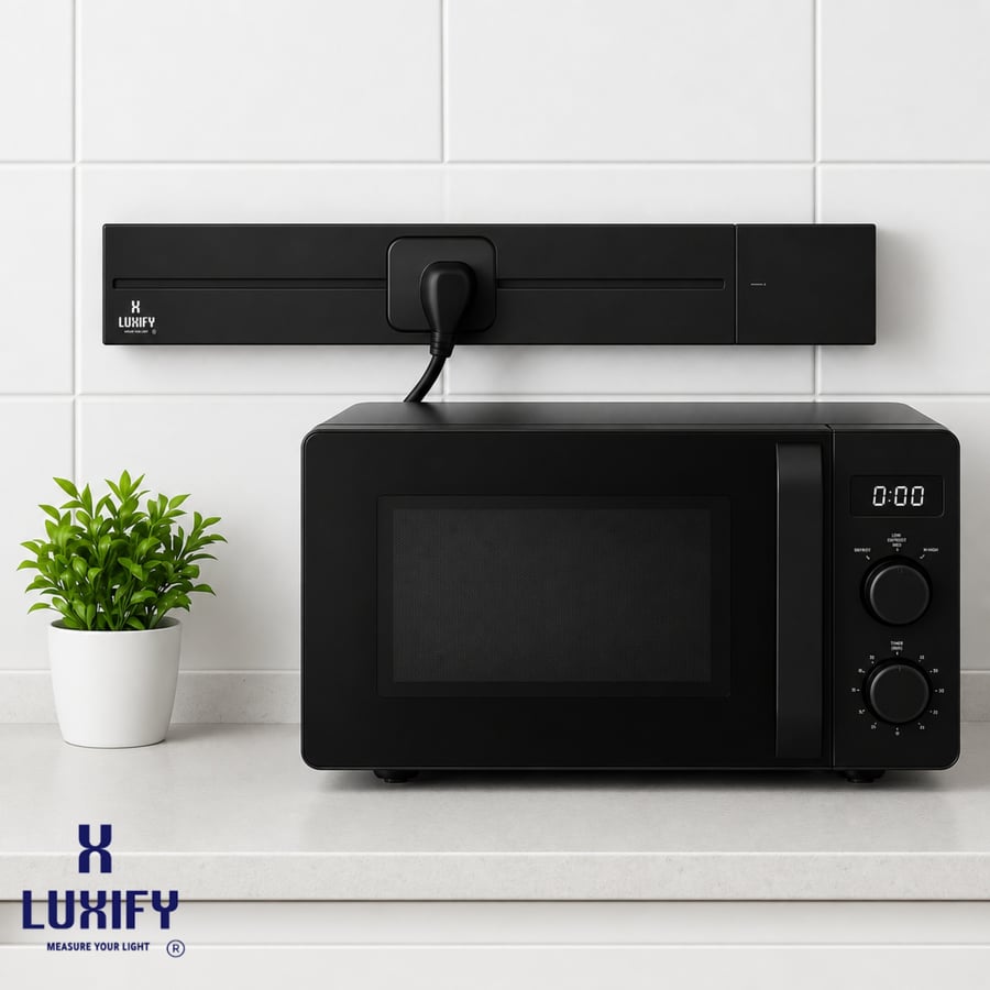 مسطرة فيش اسود LUXIFY 40