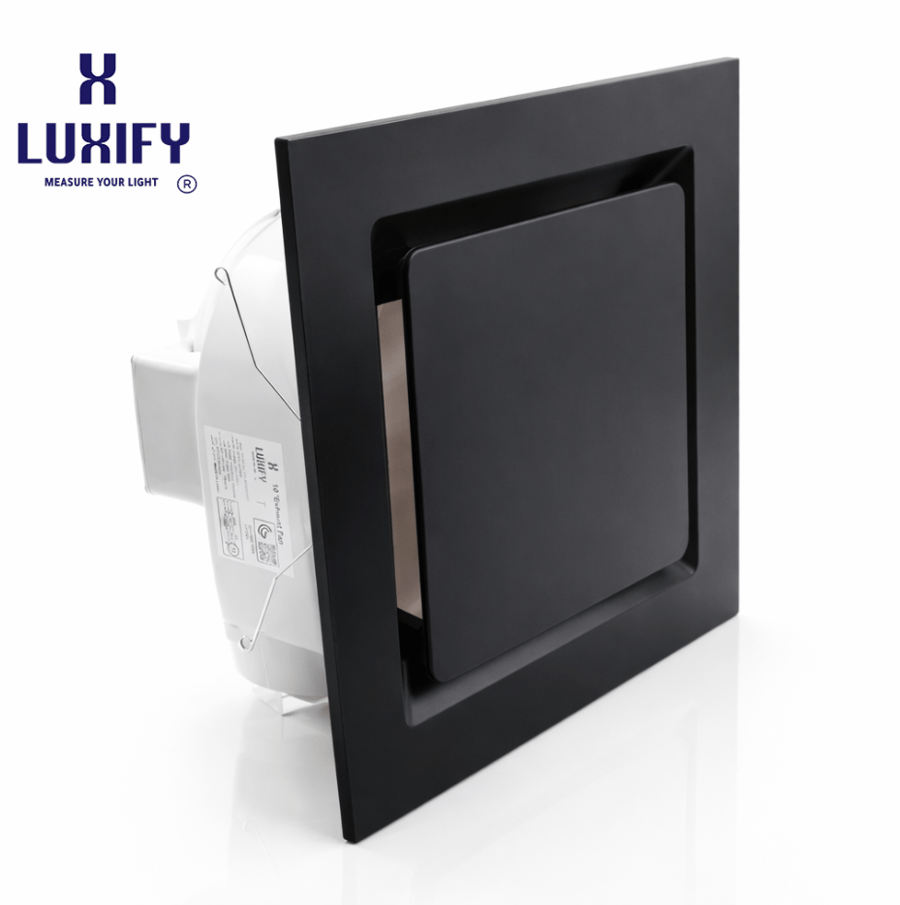 مروحة ديكور اسود 30*30 LUXIFY