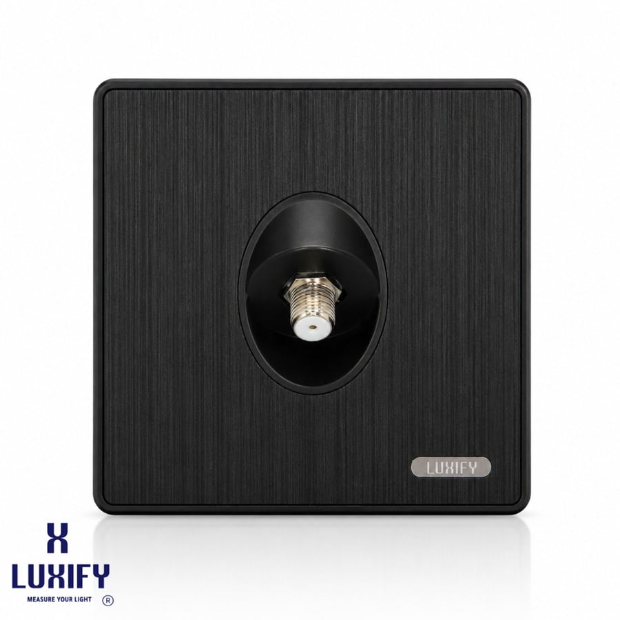 فيش دش اسود LUXIFY