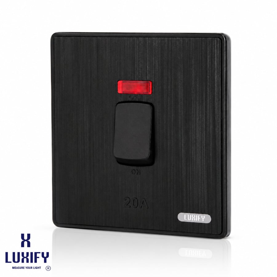 مفتاح سخان اسود LUXIFY