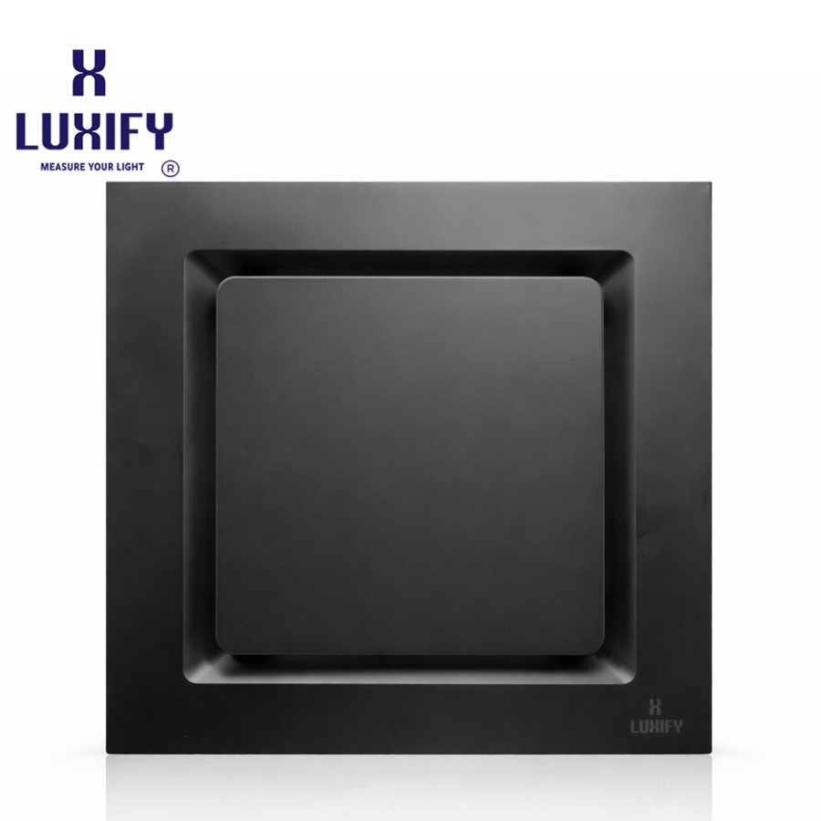 مروحة شفط ديكور اسود 25*25 LUXIFY